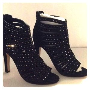 💋Sexy Dolce Vita Open Toe Suede Viper Boots Sz 10